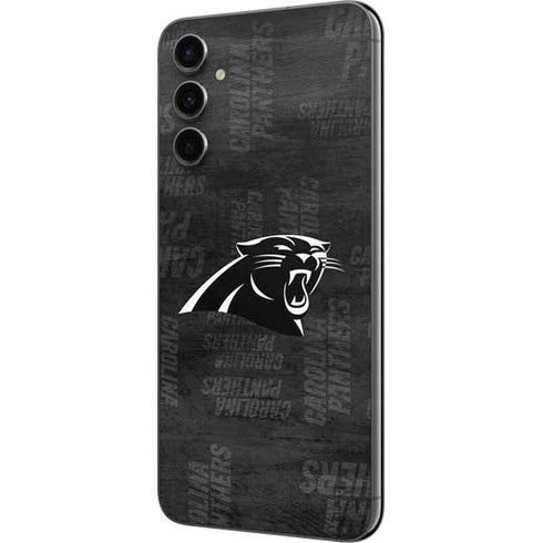 NFL Carolina Panthers Black & White Galaxy A14 5G Skin