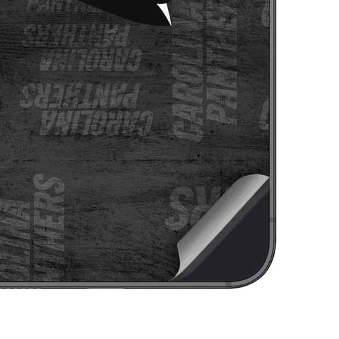 NFL Carolina Panthers Black & White Galaxy A14 5G Skin