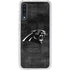 NFL Carolina Panthers Black & White Galaxy A50 Clear Case