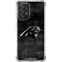 NFL Carolina Panthers Black & White Galaxy A52 5G Clear Case
