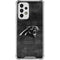 NFL Carolina Panthers Black & White Galaxy A53 5G Clear Case