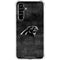 NFL Carolina Panthers Black & White Galaxy A54 5G Clear Case