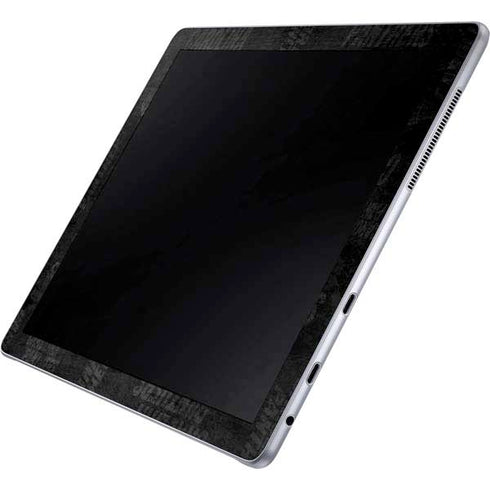 NFL Carolina Panthers Black & White Galaxy Book 12in Skin