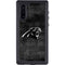 NFL Carolina Panthers Black & White Galaxy Note 10 Waterproof Case