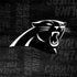 NFL Carolina Panthers Black & White Galaxy Note 8 Skin