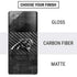 NFL Carolina Panthers Black & White Galaxy Note20 5G Skin