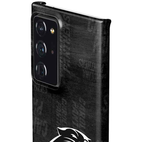 NFL Carolina Panthers Black & White Galaxy Note20 Ultra 5G Lite Case