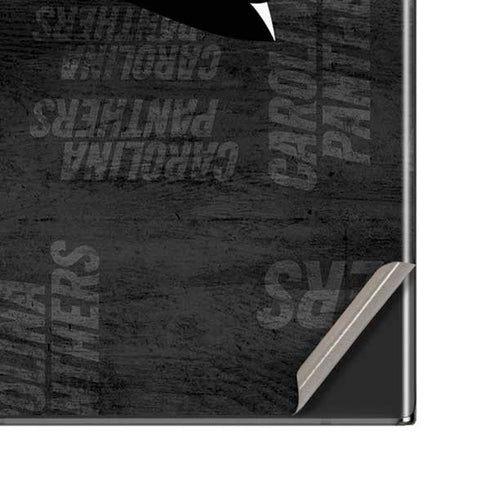 NFL Carolina Panthers Black & White Galaxy Note20 Ultra 5G Skin