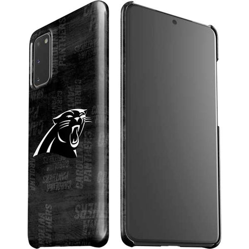 NFL Carolina Panthers Black & White Galaxy S20 Lite Case