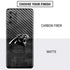 NFL Carolina Panthers Black & White Galaxy S20 Plus Skin