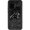 NFL Carolina Panthers Black & White Galaxy S20 Plus Waterproof Case