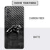NFL Carolina Panthers Black & White Galaxy S20 Skin