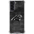 NFL Carolina Panthers Black & White Galaxy S21 5G Clear Case