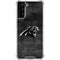 NFL Carolina Panthers Black & White Galaxy S21 Plus 5G Clear Case