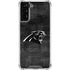 NFL Carolina Panthers Black & White Galaxy S21 Plus 5G Clear Case