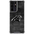 NFL Carolina Panthers Black & White Galaxy S21 Ultra 5G Clear Case