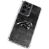 NFL Carolina Panthers Black & White Galaxy S21 Ultra 5G Clear Case