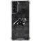 NFL Carolina Panthers Black & White Galaxy S22 Clear Case