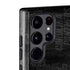 NFL Carolina Panthers Black & White Galaxy S22 Ultra Pro Case