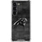 NFL Carolina Panthers Black & White Galaxy S23 Clear Case