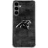 NFL Carolina Panthers Black & White Galaxy S24 Plus Clear Case