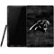 NFL Carolina Panthers Black & White Samsung Galaxy Tab Skin