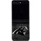 NFL Carolina Panthers Black & White Galaxy Z Flip5 5G Skin