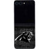 NFL Carolina Panthers Black & White Galaxy Z Flip5 5G Skin