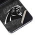 NFL Carolina Panthers Black & White Galaxy Z Flip5 5G Skin