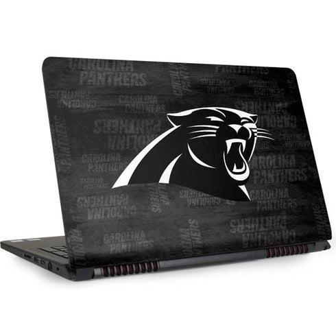 NFL Carolina Panthers Black & White Dell Inspiron Skin