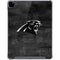 NFL Carolina Panthers Black & White iPad Pro 12.9in (2020) Clear Case