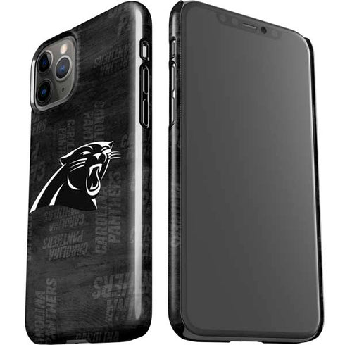 NFL Carolina Panthers Black & White iPhone 11 Pro Lite Case
