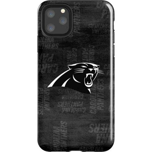 NFL Carolina Panthers Black & White iPhone 11 Pro Max Impact Case