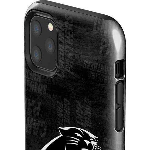 NFL Carolina Panthers Black & White iPhone 11 Pro Max Impact Case