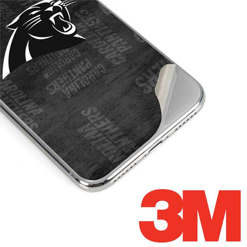 NFL Carolina Panthers Black & White iPhone 11 Pro Skin