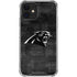 NFL Carolina Panthers Black & White iPhone 12 Mini Clear Case