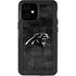 NFL Carolina Panthers Black & White iPhone 12 Mini Waterproof Case