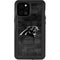 NFL Carolina Panthers Black & White iPhone 12 Pro Max Waterproof Case
