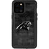 NFL Carolina Panthers Black & White iPhone 12 Pro Max Waterproof Case