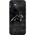 NFL Carolina Panthers Black & White iPhone 12 Skin