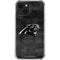 NFL Carolina Panthers Black & White iPhone 13 Clear Case