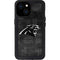 NFL Carolina Panthers Black & White iPhone 13 Mini Waterproof Case