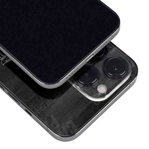 NFL Carolina Panthers Black & White iPhone 13 Pro Max Skin
