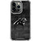 NFL Carolina Panthers Black & White iPhone 15 Pro Clear Case