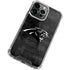 NFL Carolina Panthers Black & White iPhone 15 Pro Clear Case