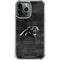 NFL Carolina Panthers Black & White iPhone 14 Pro Max Clear Case