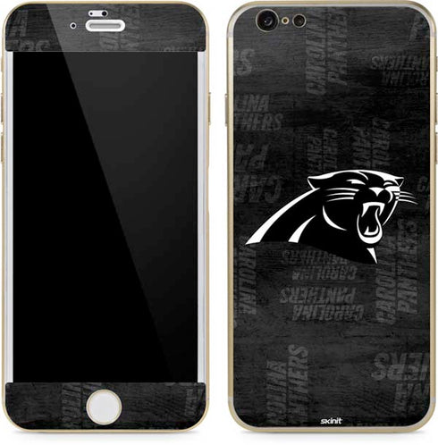 NFL Carolina Panthers Black & White iPhone 6/6s Skin