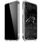 NFL Carolina Panthers Black & White iPhone XS Max Clear Case