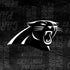 NFL Carolina Panthers Black & White iPhone XS Max Skin