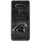 NFL Carolina Panthers Black & White LG K51/Q51 Clear Case